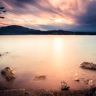 Sonnenuntergang am Attersee